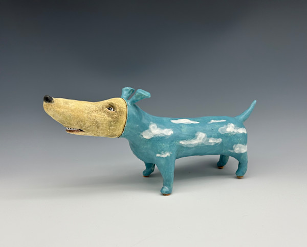 Blue sky - French Fry by Jeanine Pennell