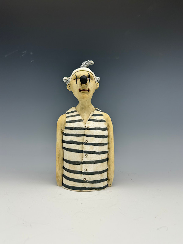striped clown by Jeanine Pennell, Image 1.