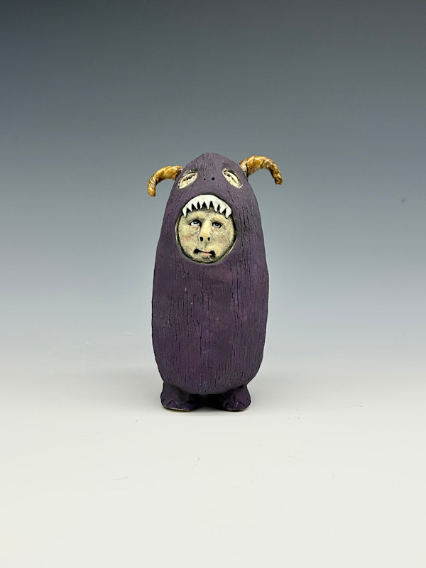 Purple people-eater by Jeanine Pennell