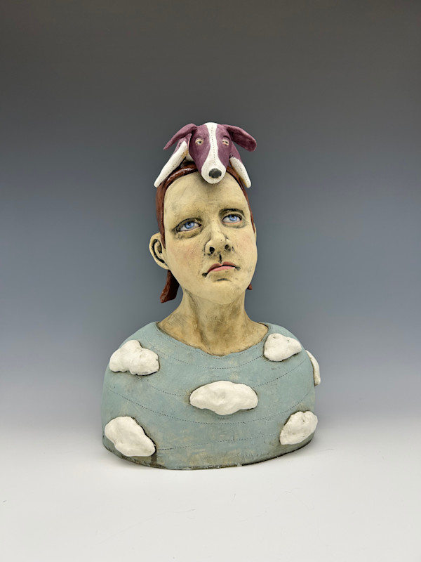 Partly cloudy skies by Jeanine Pennell