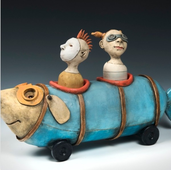 Dogfish car by Jeanine Pennell
