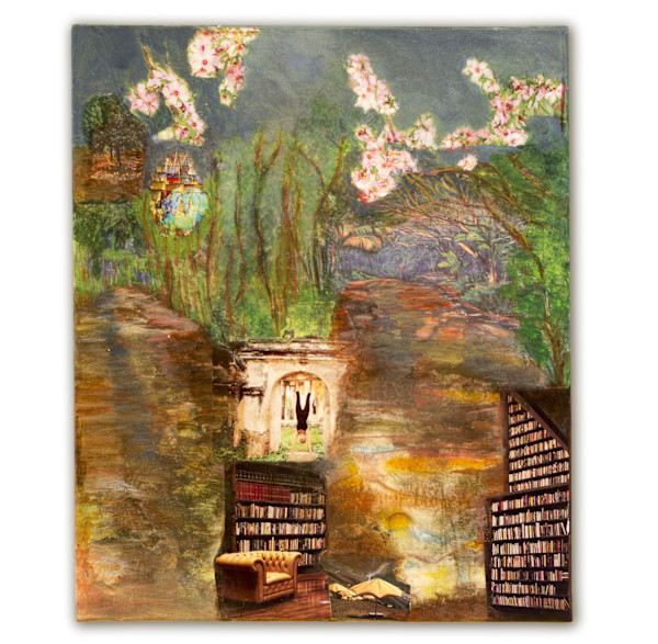 Treeroads by Roswitha Mueller Rohschnitt-Collagen