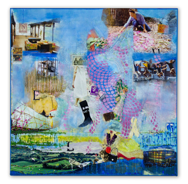 homeland by Roswitha Mueller Rohschnitt-Collagen