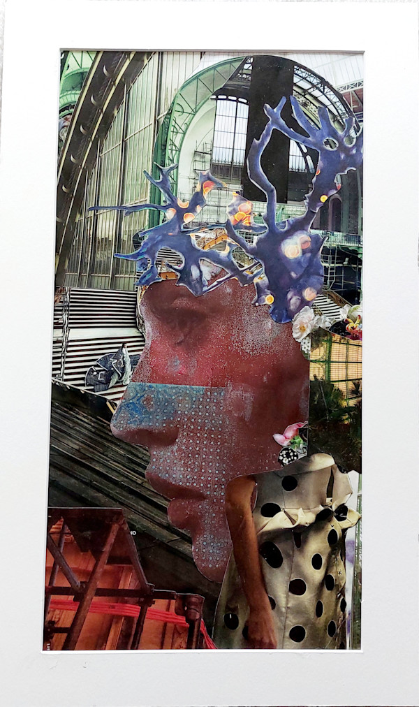 Layers of a daydream by Roswitha Mueller Rohschnitt-Collagen