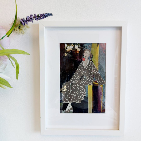 Dreaming by Roswitha Mueller Rohschnitt-Collagen