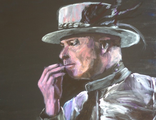 Portrait of Gord Downey by Helen Rodrigue-Lamothe