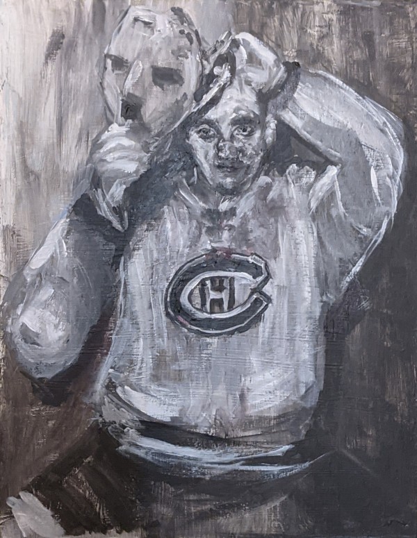 Jacques Plante by Helen Rodrigue-Lamothe