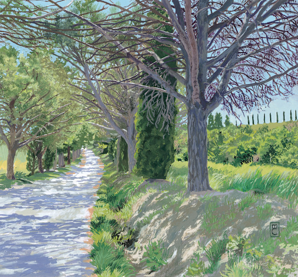 Monteroni d'Arbia by Mary Chandler