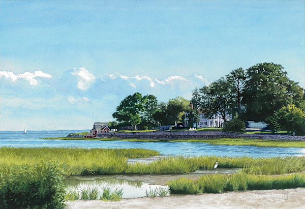 Southport Beach by Mary Chandler