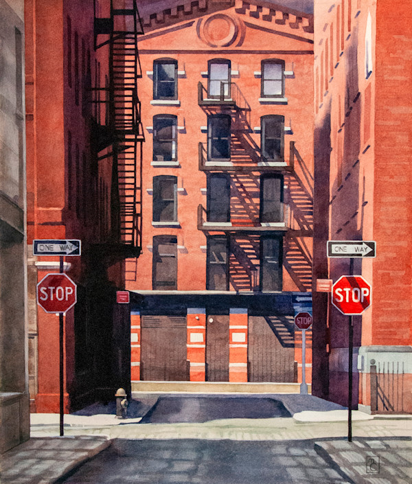 Staple Street Crossing by Mary Chandler