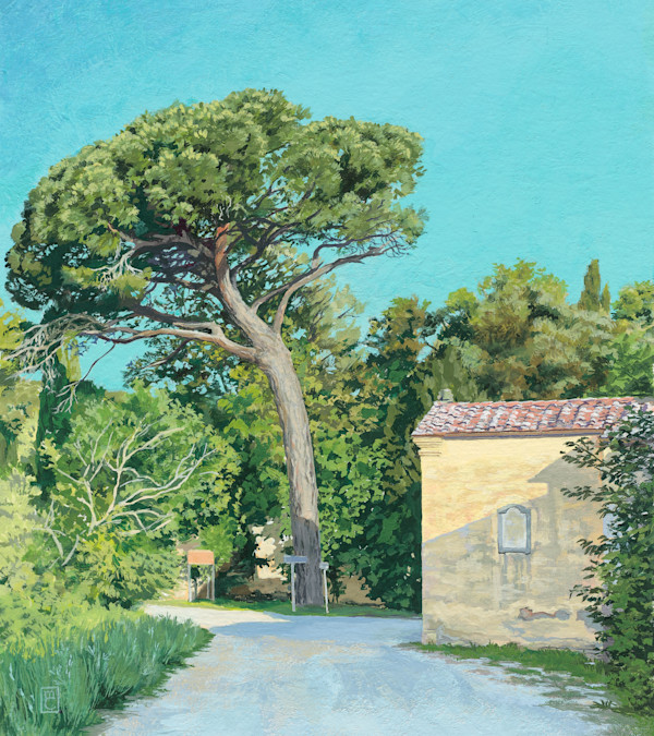 Bottega Verde, Pienza by Mary Chandler