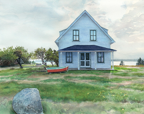 Early Evening on Great Cranberry Island by Mary Chandler