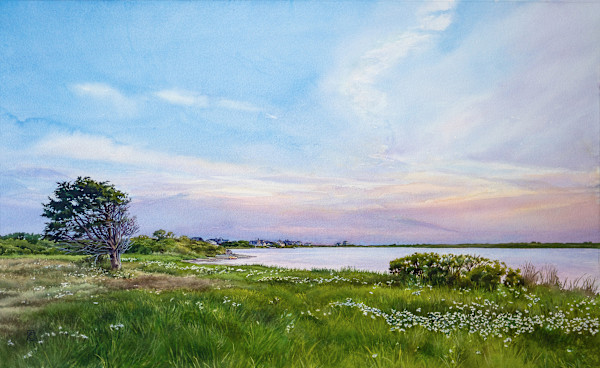 Summer Solstice on Hummock Pond by Mary Chandler