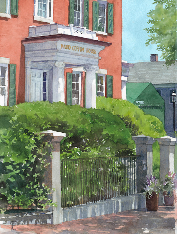 Jared Coffin House by Mary Chandler