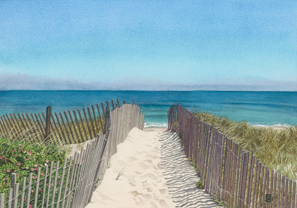 Wauwinet Beach by Mary Chandler, Image 1.
