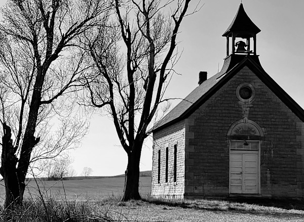 1895 Schoolhouse Near Florence, Kansas, 2. by Denita Benyshek