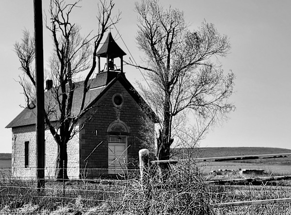1895 Schoolhouse near Florence, Kansas, 1. by Denita Benyshek