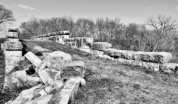 Cedar Point Stone Bridge, 3 by Denita Benyshek