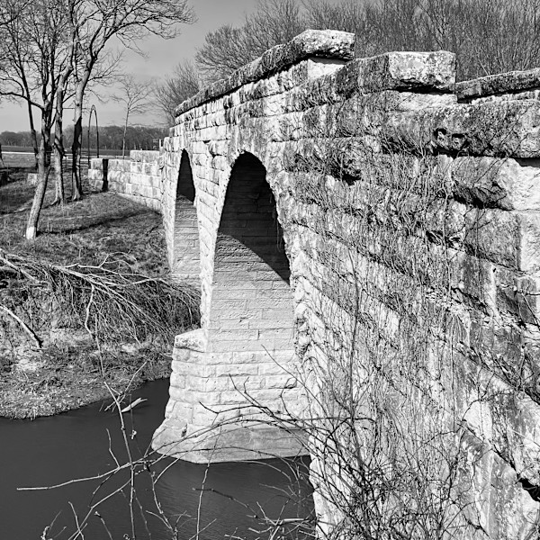 Cedar Point Stone Bridge, 2 by Denita Benyshek