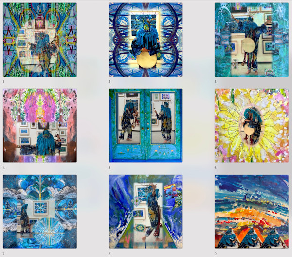 The Way of Brightness, series 1-9 by Denita Benyshek, Image 1.