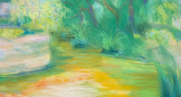 Botanica Gardens 5, Koi Pond by Denita Benyshek
