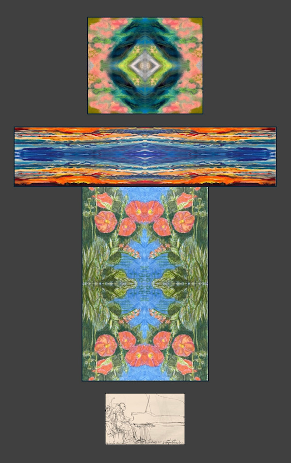 Radiant Being 6: Prairie Garden, Endless Sunset by Denita Benyshek, Image 1.