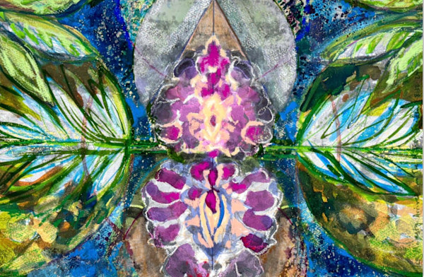 Night Garden 9, The Arrival of Her Majesty by Denita Benyshek, Image 3.