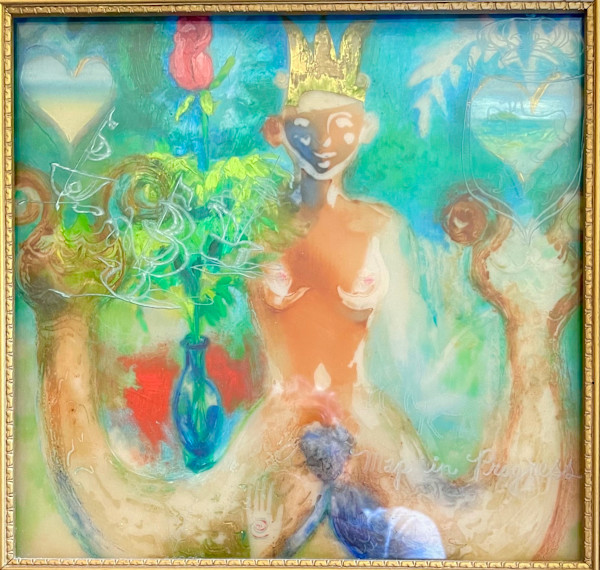 Map in Progress by Denita Benyshek