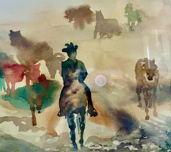 The Lone Rider by Denita Benyshek