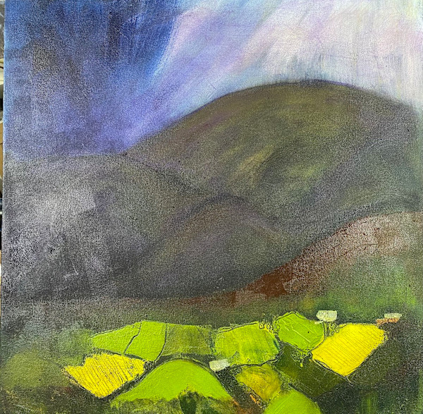 Howgills from Dentdale by Karen Blacklock