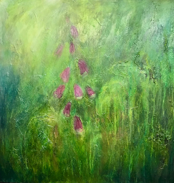 Large Foxgloves by Karen Blacklock