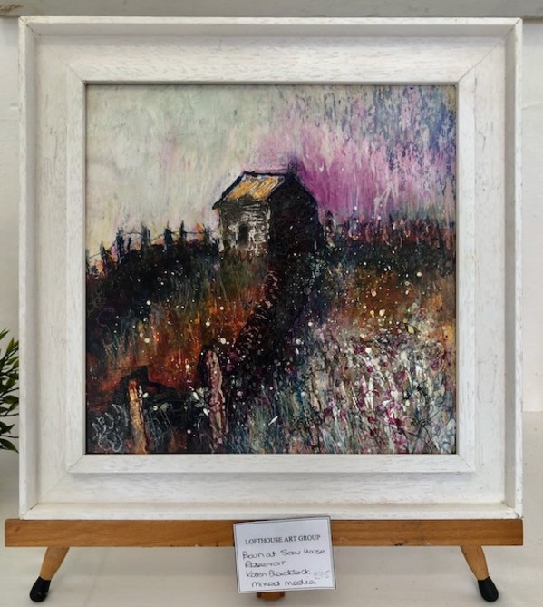 Barn at Scar House Reservoir by Karen Blacklock