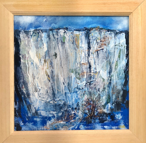 Peregrine over Malham Cove by Karen Blacklock