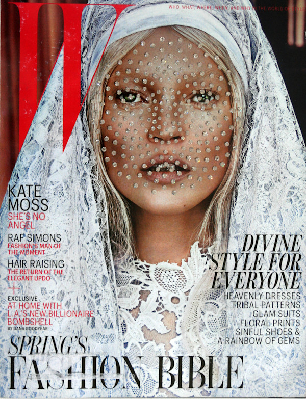 From the series Mirror Stone, Kate Moss by Carolina Gómez