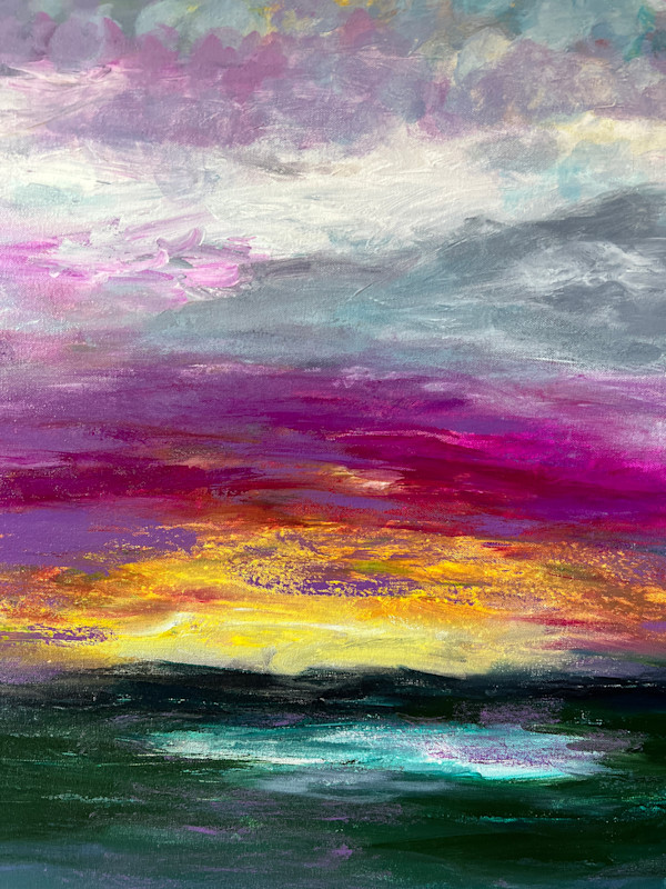 Sunset In Pink 1/25 by Una Paris
