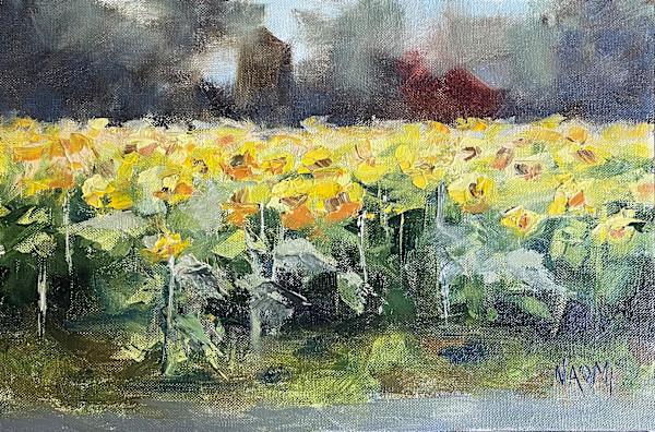 Sunflower Field by Naomi Tiry Salgado
