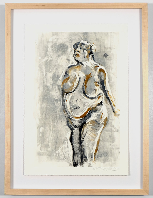 Woman Standing by Allison Belolan