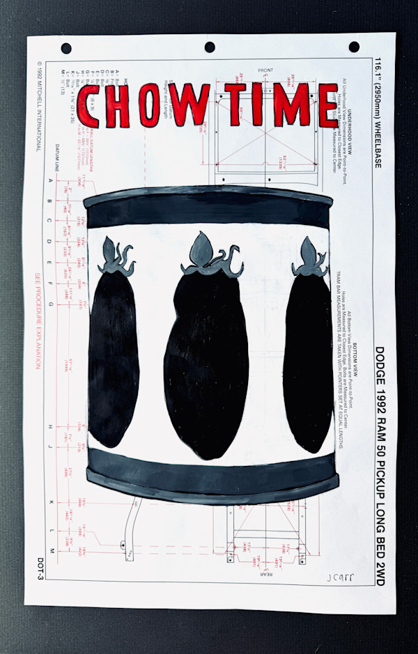 Chow Time by Jennie Carr