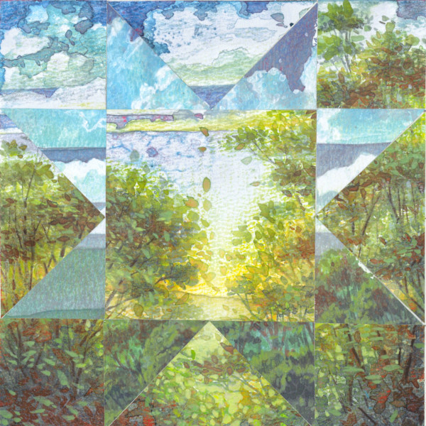 The Land Was a Quilt VIII by A. E. Rochelle