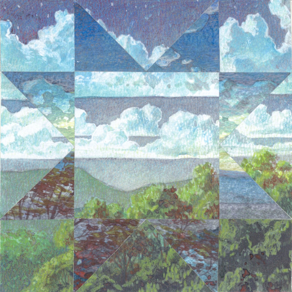 The Land Was a Quilt IX by A. E. Rochelle