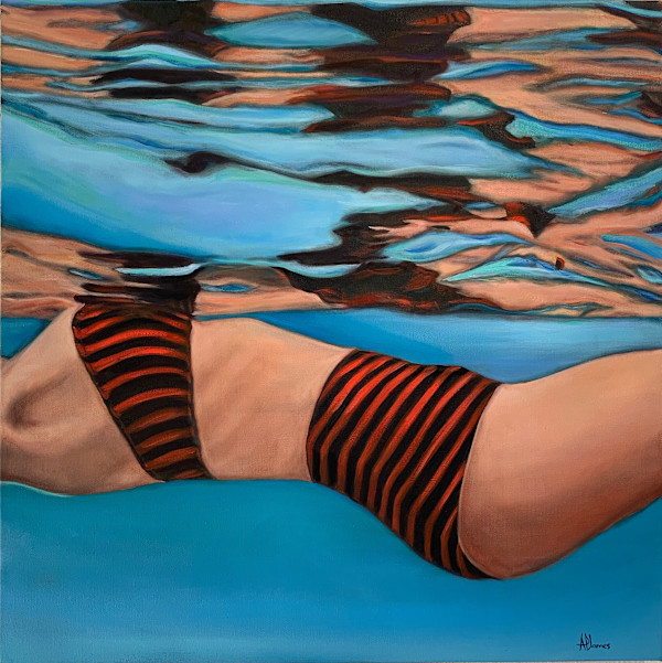 Surfacing in Red and Black by Anne Pollard James