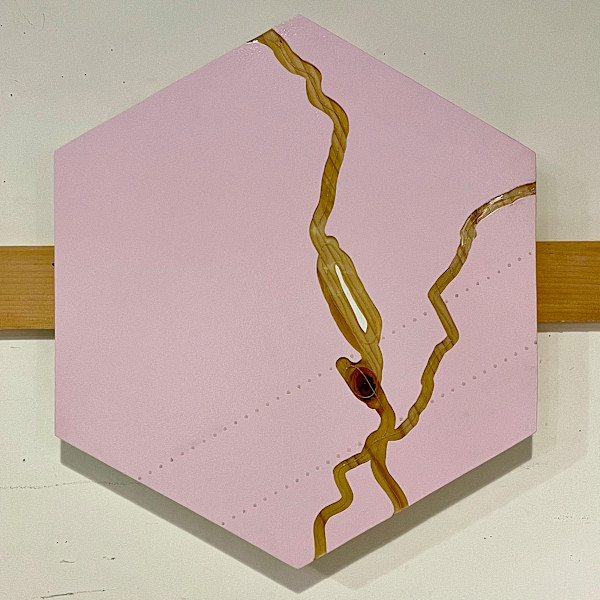 Untitled - Lifeline series of wood carvings by Sonjie Feliciano Solomon