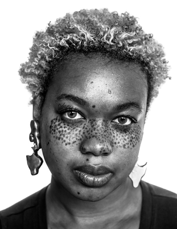 Freckled Gaze by Abigail Ekue