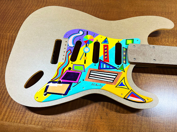 "Opus 17" Conceptual Guitar by Julie Rosenberg