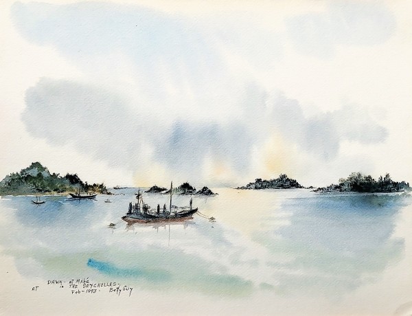 Dawn-At Mahein The Seychelles by Betty Guy