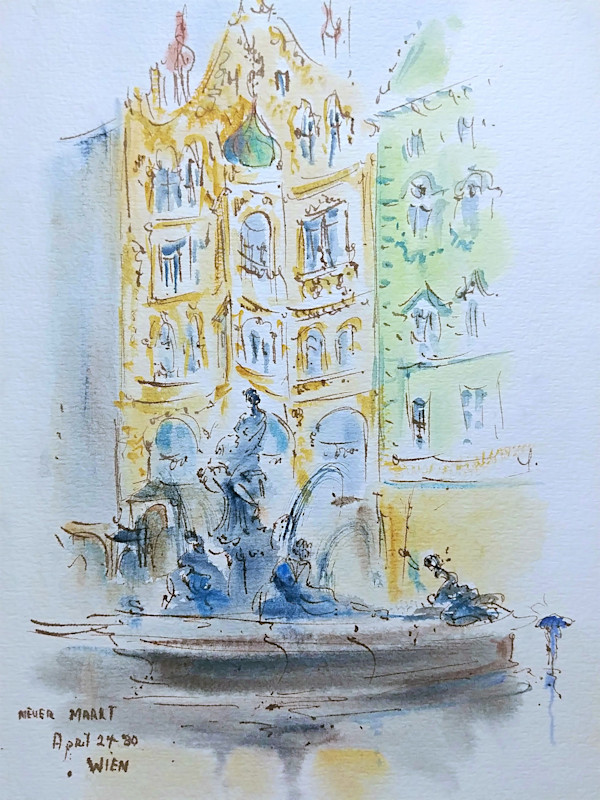 Neuer Markt Wien by Betty Guy