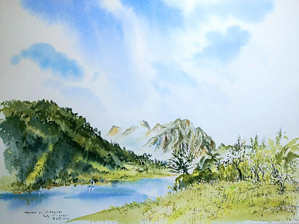 Maurach Am Achensee by Betty Guy