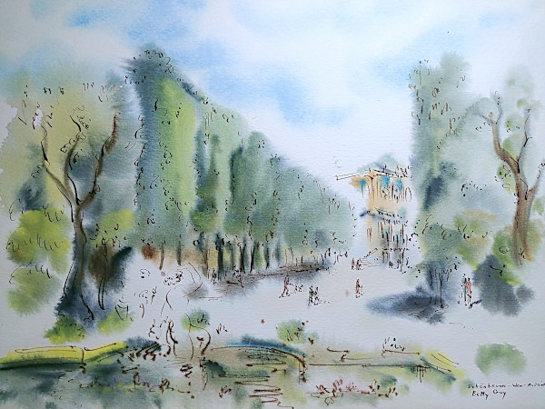 Schonbrunn-Wien-Austria by Betty Guy