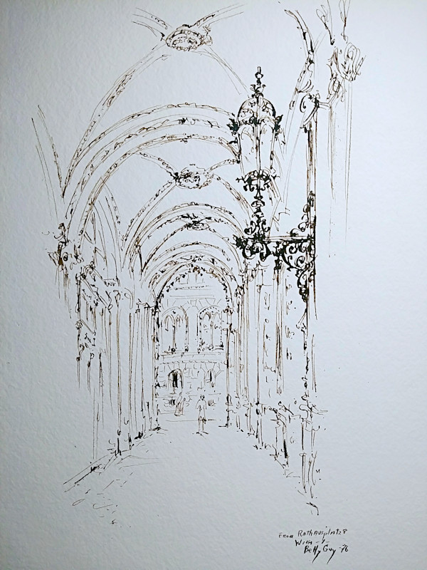 From Rathausplatz Wien -1- by Betty Guy