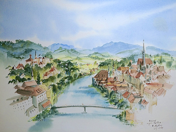 Steyr Upper Austria by Betty Guy